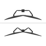Neomounts DS60-600BL2 Monitorarm 10-32" - Quick-fix - 180°-stop Zwart
