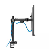 Neomounts DS60-600BL2 Monitorarm 10-32" - Quick-fix - 180°-stop Zwart
