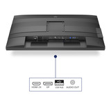 Philips 24B2G5200 23.8" monitor Zilver/zwart, VGA, HDMI, DisplayPort, USB, Audio, 100 Hz