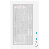 Thermaltake View 170 WS ARGB mini tower behuizing Wit/houtkleur | 2x USB-A | RGB | Tempered Glass