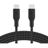 Belkin BoostCharge USB-C kabel Zwart, 2 meter, 100W