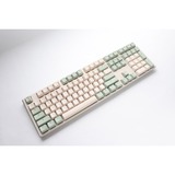 Ducky One 3 Matcha, toetsenbord Crème/groen, US lay-out, Cherry MX Blue, PBT Double Shot, hot swap