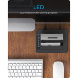 ICY BOX IB-1233CL-CR, SSD/HDD-kloonstation dockingstation Zwart