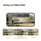 Imou AOV PT 4K Kit (wifi+4G) Simcard&SD beveiligingscamera Wit, 8 MP, WiFi 6, 4G LTE, Solar panel, AI-detectie
