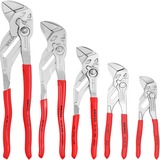 KNIPEX Sleuteltangenset 00 19 55 S4, 5-delig Rood, Incl. Roltas