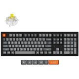 Keychron K10 Max-B4 RGB mechanisch toetsenbord Zwart, US lay-out (QWERTY), Keychron Super Banana, 100%, RGB leds, OSA Double-shot PBT, USB-C | 2.4 GHz | Bluetooth 5.1