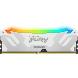 Kingston FURY 32 GB DDR5-7200 Kit werkgeheugen Wit, KF572C38RWAK2-32, Renegade RGB, XMP