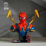 LEGO Marvel - Iron Spider-Man buste Constructiespeelgoed 76326