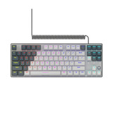 LORGAR Azar 514TKL RGB mechanisch gaming toetsenbord Wit, US lay-out (QWERTY), LOGAR Dream, 80% (TKL)	, RGB