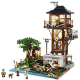 Lumibricks Retro House - Lookout Campground Constructiespeelgoed F9022V2.0