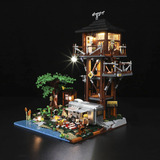 Lumibricks Retro House - Lookout Campground Constructiespeelgoed F9022V2.0