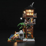 Lumibricks Retro House - Lookout Campground Constructiespeelgoed F9022V2.0