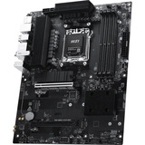 MSI PRO B850-S EVO WIFI socket AM5 moederbord Zwart/zilver, RAID, 5 Gb-LAN, Wi-Fi 7, BT, Sound, ATX