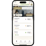 Mill Steel WiFi paneelverwarming PA700WIFI4, 700 Watt convector Wit, wifi 2,4 GHz (wifi 6), Bluetooth 5.2, Zigbee 3.0 + App