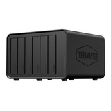 TerraMaster F6-424 nas Zwart, 2x 2.5GbE, HDMI, USB