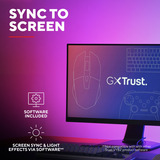 Trust GXT 907 Vybz RGB-achtergrondverlichting voor monitoren Zwart