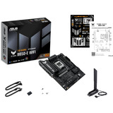 ASUS TUF Gaming B850-E WIFI socket AM5 moederbord Zwart, RAID, 2.5Gb-LAN, Wi-Fi 6E, BT, Sound, ATX