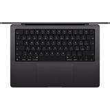 Apple MacBook Pro 2024 14" (MX2J3N/A) laptop Zwart | M4 Pro 14-core | M4 Pro 20-Core GPU | 24 GB | 1 TB SSD