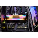 Corsair 64 GB DDR4-3600 Quad-Kit werkgeheugen Zwart, CMW64GX4M4D3600C18, Vengeance RGB PRO, XMP