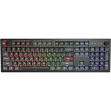 Montech Mkey Darkness, toetsenbord Zwart, US lay-out, Gateron G Pro Brown, Hot-swappable, RGB, PBT