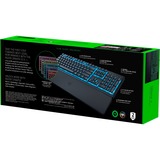 Razer Ornata V3 X Low Profile Gaming Keyboard Zwart, US lay-out, Membraan, RGB leds, ABS Keycaps