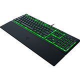 Razer Ornata V3 X Low Profile RGB gaming toetsenbord Zwart, US lay-out (QWERTY), Membraan, 100%