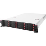 SilverStone SST-RM22-312 externe behuizing Zwart, 2U, 12 bays