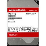 WD Red Pro, 20 TB harde schijf WD201KFGX, SATA 600, 24/7, AF
