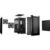 be quiet! PURE BASE 501 Airflow midi tower behuizing Zwart | 2x USB-A | 1x USB-C