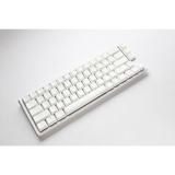 Ducky One 3 Classic Pure White SF, toetsenbord Wit, US lay-out, Cherry MX Red, RGB led, Double-shot PBT, Hot-swappable, QUACK Mechanics, 65%