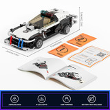 Lumibricks Cyberpunk Neoncity - Police Patrol Car Constructiespeelgoed F9043