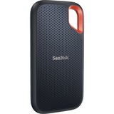 SanDisk Extreme Portable V2, 2 TB externe SSD Zwart/oranje, SDSSDE61-2T00-G25, USB-C