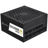 SilverStone SST-DA1000R-GM modulaire 1000 watt voeding  Zwart, 6x PCIe