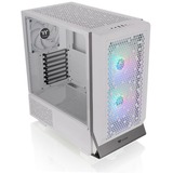 Thermaltake Ceres 300 TG ARGB Snow midi tower behuizing Wit | 2x USB-A | 1x USB-C | RGB | Tempered Glass