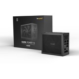 be quiet! Dark Power 13 modulaire 1000 watt voeding  Zwart, 1x 12VHPWR, 4x PCIe