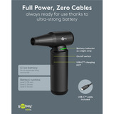 goobay Air Duster Superior blazer Zwart