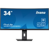 iiyama ProLite XCB3494WQSN-B5 34" Curved UltraWide Monitor Zwart