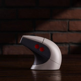 8BitDo Retro R8 Mouse - N Edition Grijs/rood, 50 - 26000 DPI, Bluetooth / USB-C / 2.4 GHz