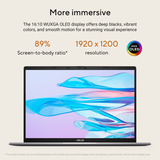 ASUS Vivobook S16 M3607GA-SH004W 16"  Copilot+ laptop Grijs | Ryzen AI 7 445 | Radeon 840M | 32 GB | 1 TB SSD | OLED