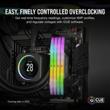 Corsair 32 GB DDR5-6000 (2x 16 GB) Kit werkgeheugen Zwart, CMH32GX5M2B6000C38, Vengeance RGB, XMP