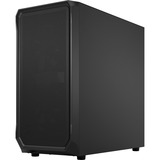 Fractal Design Focus 2 Black TG Clear Tint midi tower behuizing Zwart | 2x USB-A | Window