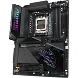 GIGABYTE X870E AORUS PRO X3D socket AM5 moederbord Zwart, RAID, 5Gb-LAN, Wi-Fi 7, BT, Sound, ATX