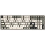 Iqunix F97 Hitchhiker Wireless Mechanical Keyboard Grijs, US lay-out (QWERTY), IQUNIX Moonstone Turbo, 96%, RGB leds, Hot-swappable, PBT, 2.4GHz | Bluetooth 5.1 | USB-C