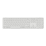 Keychron B5 Pro-K8 toetsenbord Wit, US lay-out (QWERTY), Scissor switches, 100%, ABS keycaps, 2.4 GHz / Bluetooth / USB