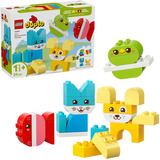 LEGO DUPLO - 3-in-1 creatieve huisdieren Constructiespeelgoed 10477