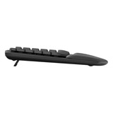 Logitech Wave Keys for Business toetsenbord Zwart, US-International lay-out (QWERTY), Plunger, 100%