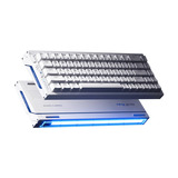MCHOSE Ace 68 Turbo Full-aluminum Esports Hall Effect Keyboard, gaming toetsenbord Wit, US lay-out, Gateron Magnetic Jade Pro, 65%, 8K, RGB, Hot swap, USB-C, Hall Effect Sensor