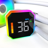 Montech HyperFlow Digital 360 waterkoeling Wit