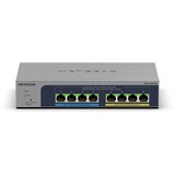Netgear 8-poorts multi-Gigabit (2,5G) Ethernet Ultra60 PoE++ Smart switch Grijs, 230W PoE‑budget met 4 PoE++ en 4 PoE+, MS108TUP-100EUS