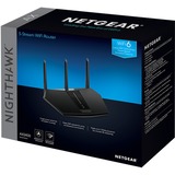 Netgear Nighthawk AX 5-Stream WiFi 6 Router Zwart